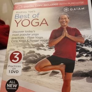 Rodney Yee’s Best of   YOGA DVD/3 Workouts🏷️💰🎈